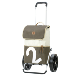 Boodschappenwagen met extra grote kogellager-wielen van 29 cm, Royal Shopper 360° Mole 2