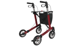 Lichtgewicht rollator Server met PU wielen van 7,2 kg voor een lengte van 1.50 tot 2 meter