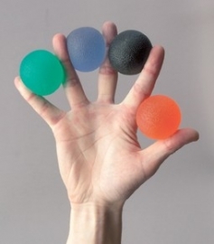 Handtrainer gelballen (training van de hand, vingers, en onderarm)