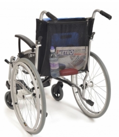Netje voor rolstoel, boodschappennetje voor rolstoel