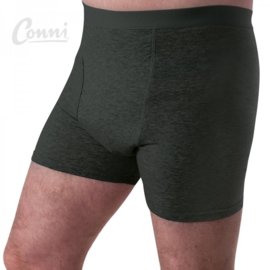 Incontinentiebroekje voor mannen, waterdichte boxershort, Conni Kalven Zwart