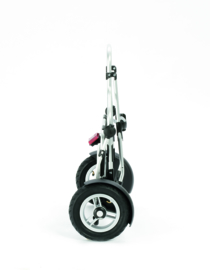 Boodschappenwagen met grote wielen (25 cm) en spatborden, Royal Shopper Plus (nog wielen en gewicht)