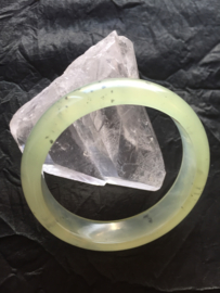 Jade solide armband D- shape A3