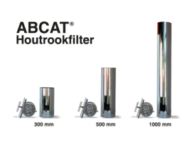 Abcat houtrookfilter diameter 125 mm