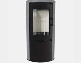 Stalen houtkachel Kratki Koza AB Beton (8KW)