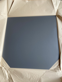 ZK20-821  2mm Staalvloerplaat zeskant 850 x 850 mm - Antraciet