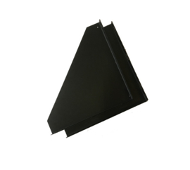 ISOTUBE Plus dubbelwandig 80/130 stoelconstructie element set - zwart