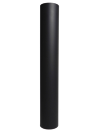 EW Ø120 mm kachelpijp 1MM wanddikte - zwart