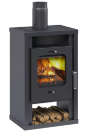 Kaminoferm  'Lulea Steel' antraciet 6 kW