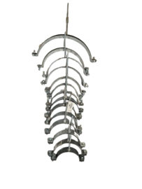 Uitlopend model - kachelpijpbeugel
