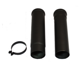 Paspijp / Telescopische pelletpijp 80 mm TER19-134 L410-610 mm