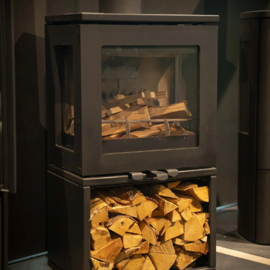 Charlton & Jenrick Purevision LPV5 depot houtkachel