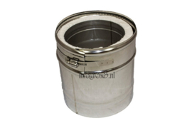 ISOTUBE Plus dubbelwandig 180/230 mm pijp 30 cm lengte