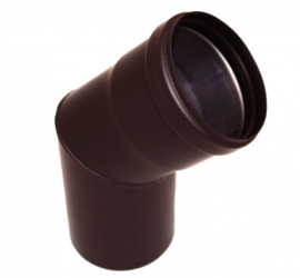 Pelletkachel bocht 45°  ∅100mm #20-240