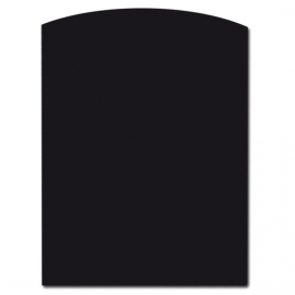 2mm Toog staalvloerplaat 1000 x 1000 mm  Zwart