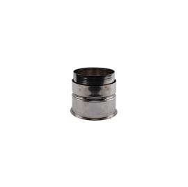 Flexibel Ø150mm nisbus kort RVS