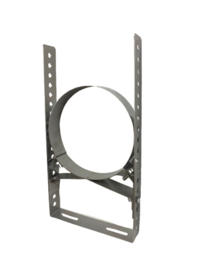 ISOTUBE Plus DW150/200 mm verstelbaar muurbeugel 5 tot 45 cm LANG