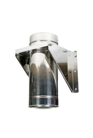 DW-250/300 mm stoelconstructie met klemband rvs