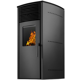 Brikona REGINA 8kW Zwart pelletkachel