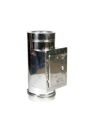 DW-250/300 mm inspectiesectie 50 cm met klemband rvs