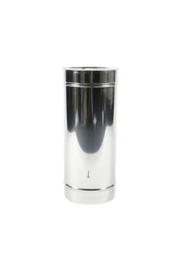 DW-250/300 mm pijp 50 cm met klemband rvs