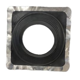 EPDM dakdoorvoer met rubber manchet 160 - 320mm - opbouw verschillende dakprofielen