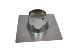 ISOTUBE Plus Dakplaat plat 0 - 10 graden 200 mm RVS