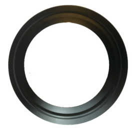 ISOTUBE Plus Rozet 200 mm - zwart