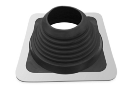 EPDM dakdoorvoer met rubber manchet 160 - 320mm - opbouw verschillende dakprofielen