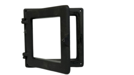 Bovendeur zonder glas voor een kachel