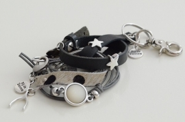 Armbanden MIX&MATCH zwart