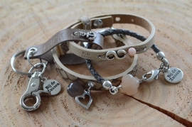 Armbanden MIX & MATCH beige