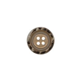 Knoop beige/bruin gemeleerd