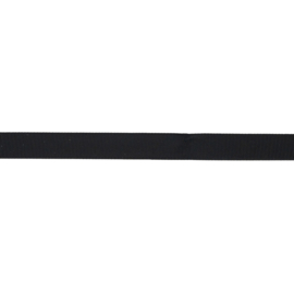 Ribslint zwart 15 mm