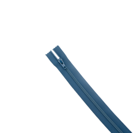 Rits YKK blauw 18 cm