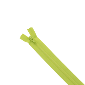 Rits YKK heldergroen 18 cm