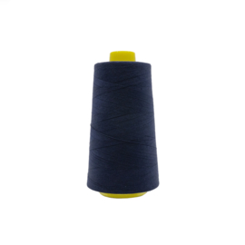 Polyester lock-/naaigaren donkerblauw