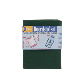 Boordstof donkergroen