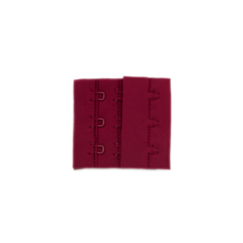 Bh sluiting 3 haaks bordeaux
