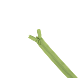 Blinde rits groen 22 cm