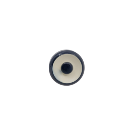 Knoop donkerblauw/crème