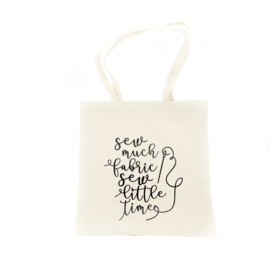 Katoenen tas - Sew much fabric sew little time