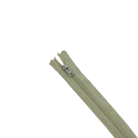 Katoenen rits groen 14 cm