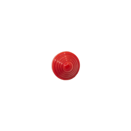 Glasknoop rood