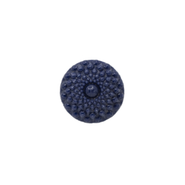 Glasknoop donkerblauw