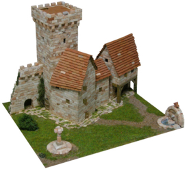Middeleeuwse toren modelbouw Aedes Ars
