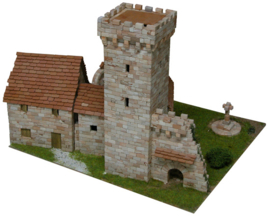 Middeleeuwse toren modelbouw Aedes Ars