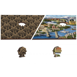 Houten puzzel World Landmarks