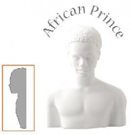 afrikaanse man buste (half)