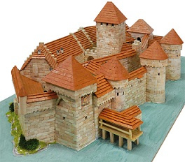 kasteel van Chillon bouwdoos Aedes Ars